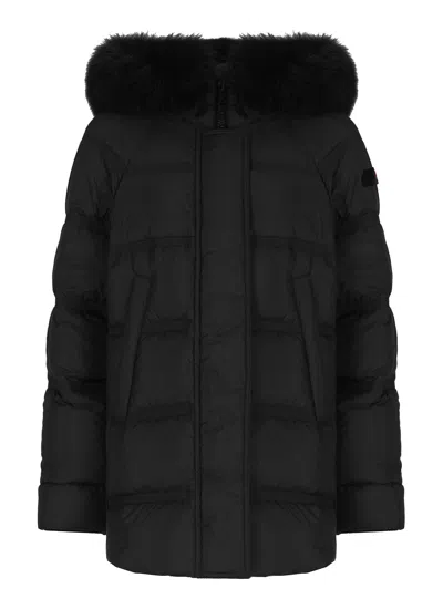 Peuterey Takan Down Jacket In Black