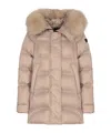 Peuterey Takan Down Jacket In Brown