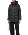 Peuterey Takan Down Jacket In Black In Black
