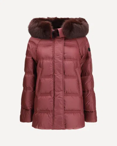 Peuterey Takan Hooded Jacket In Purple