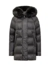 Peuterey Long Sleeve Cotton Coat In Gray