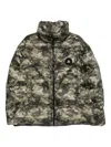 Peuterey Dark Green Puffer Jacket In Green