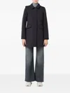 Peuterey Telia Ta 02 Hooded Pocket Coat In Black
