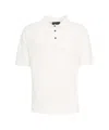Peuterey Terry Polo Shirt With Classic Collar In White