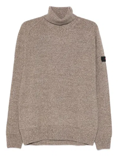 PEUTEREY TEXTURED KNIT TURTLENECK SWEATER BY PEUTEREY