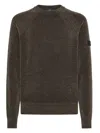 Peuterey Maglia In Ciniglia Rasata Marrone In Multi