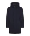Peuterey Three-layer Sturdy Fabric Parka In Black