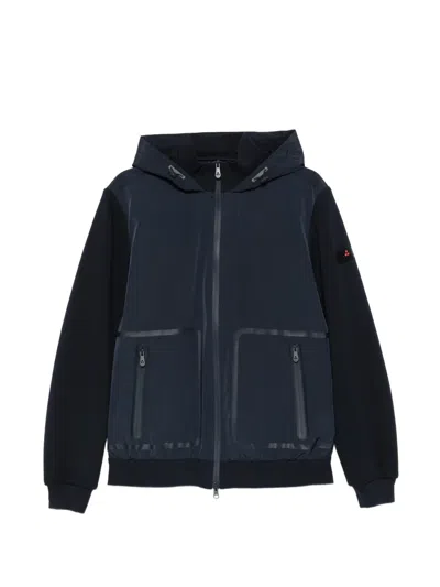 Peuterey Tobias Bmat Hooded Zip Jacket In Blue