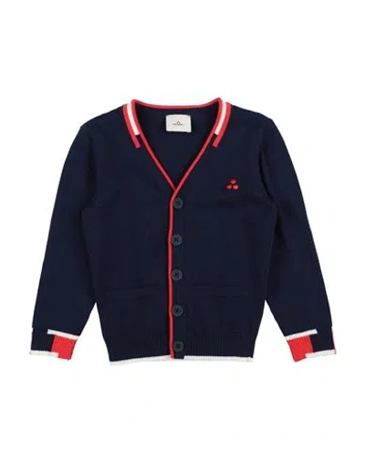 Peuterey Babies'  Toddler Boy Cardigan Navy Size 4 Cotton