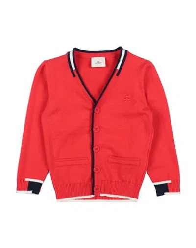 Peuterey Babies'  Toddler Boy Cardigan Red Size 6 Cotton