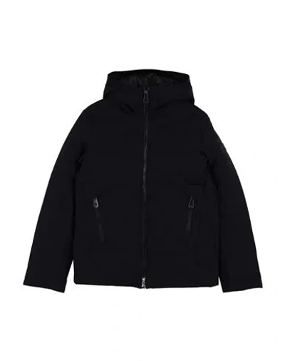 Peuterey Babies'  Toddler Boy Coat Black Size 6 Polyamide, Polyester, Elastane