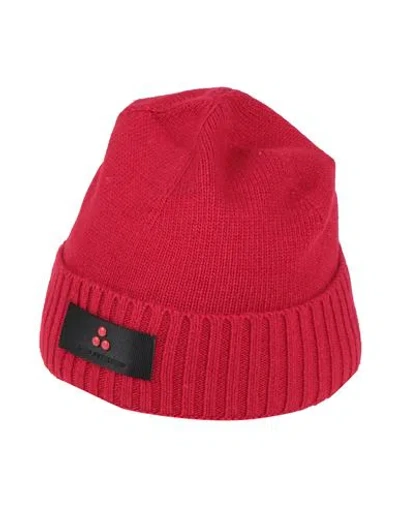 Peuterey Babies'  Toddler Boy Hat Red Size 6 Viscose, Polyamide, Wool, Cashmere
