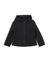Peuterey Babies'  Toddler Boy Jacket Black Size 6 Polyester, Elastane