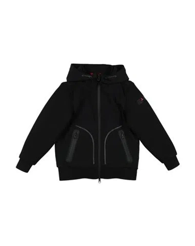 Peuterey Babies'  Toddler Boy Jacket Black Size 6 Polyester, Viscose, Elastane, Polyamide