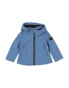 Peuterey Babies'  Toddler Boy Jacket Light Blue Size 6 Polyester, Elastane