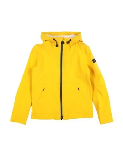 Peuterey Babies'  Toddler Boy Jacket Yellow Size 6 Polyamide, Elastane