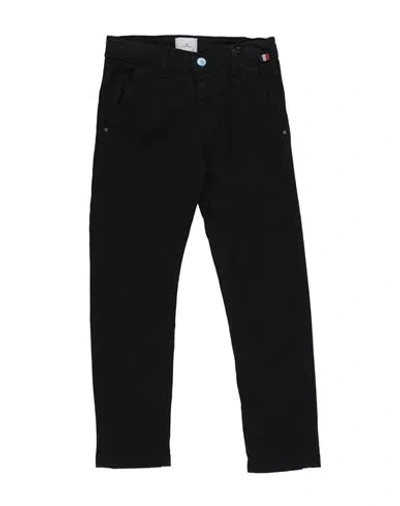 Peuterey Babies'  Toddler Boy Pants Black Size 6 Cotton, Elastane