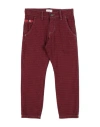 Peuterey Toddler Boy Pants Red Size 7 Cotton, Elastane In Red