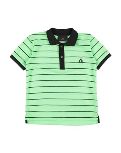 Peuterey Babies'  Toddler Boy Polo Shirt Lime Green Size 6 Polyester
