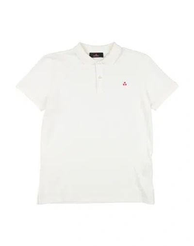 Peuterey Babies'  Toddler Boy Polo Shirt White Size 6 Cotton