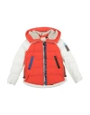Peuterey Toddler Boy Puffer Mandarin Size 6 Polyamide, Elastane, Acrylic, Wool In Red