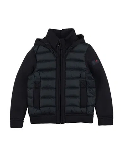Peuterey Babies'  Toddler Boy Puffer Midnight Blue Size 6 Polyamide In Black