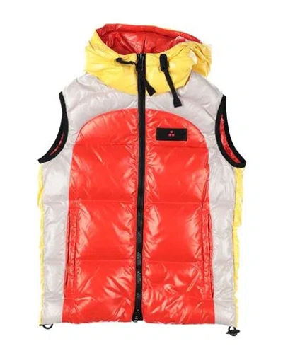 Peuterey Babies'  Toddler Boy Puffer Orange Size 6 Polyamide