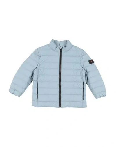 Peuterey Babies'  Toddler Boy Puffer Sky Blue Size 6 Polyamide