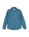 Peuterey Toddler Boy Shirt Pastel Blue Size 7 Cotton In Blue