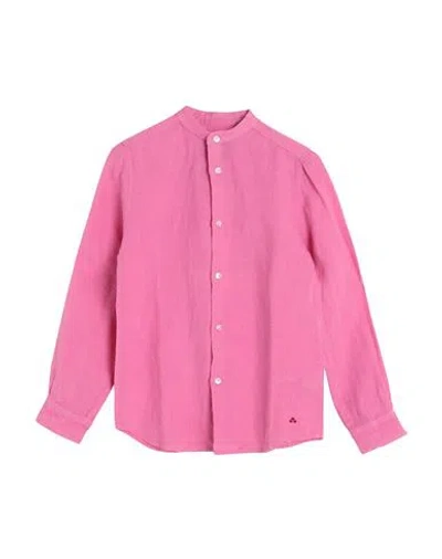 Peuterey Babies'  Toddler Boy Shirt Pink Size 6 Linen
