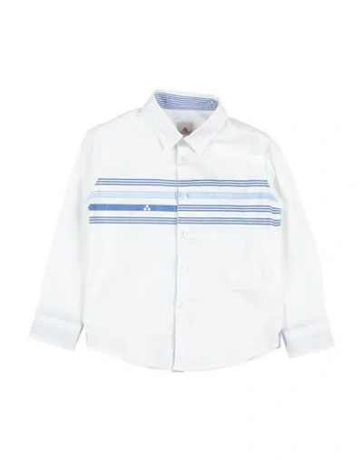 Peuterey Babies'  Toddler Boy Shirt White Size 7 Cotton, Elastane