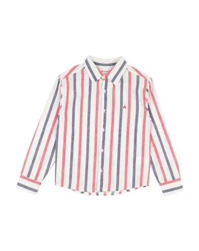 Peuterey Babies'  Toddler Boy Shirt White Size 7 Linen, Cotton In Black