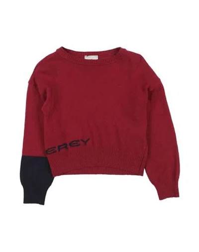 Peuterey Babies'  Toddler Boy Sweater Burgundy Size 7 Viscose, Merino Wool, Polyamide, Cashmere In Red