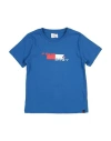 Peuterey Toddler Boy T-shirt Blue Size 5 Cotton In Blue