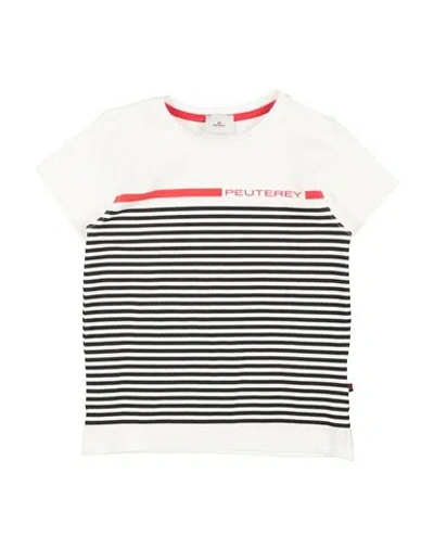 Peuterey Babies'  Toddler Boy T-shirt White Size 6 Cotton, Elastane