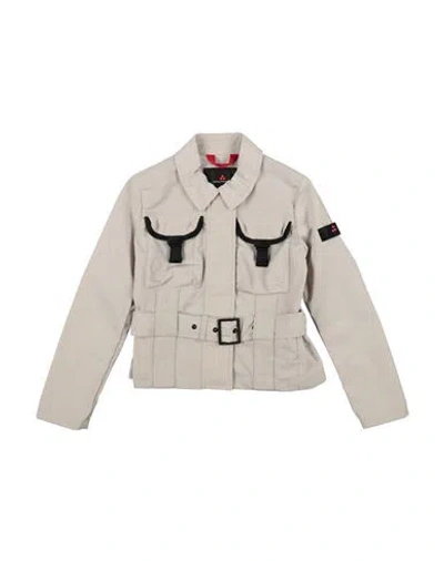 Peuterey Babies'  Toddler Girl Jacket Beige Size 6 Polyester In Brown