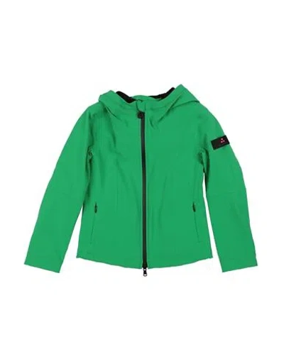 Peuterey Babies'  Toddler Girl Jacket Green Size 6 Polyamide, Polyester, Elastane
