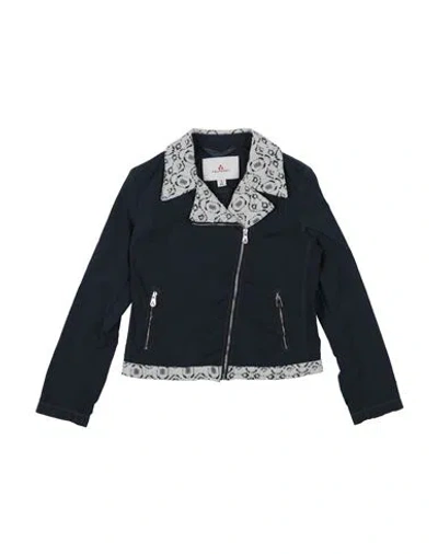 Peuterey Babies'  Toddler Girl Jacket Navy Size 6 Polyamide In Multi