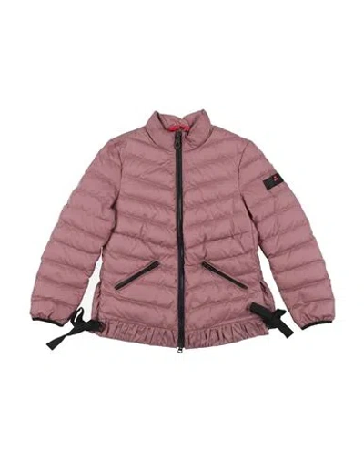 Peuterey Babies'  Toddler Girl Puffer Antique Rose Size 6 Polyester
