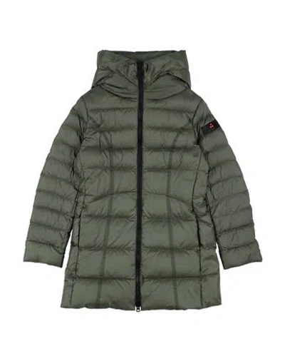 Peuterey Kids'  Toddler Girl Puffer Military Green Size 6 Polyester