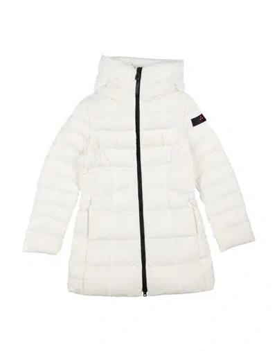Peuterey Toddler Girl Puffer White Size 6 Polyester