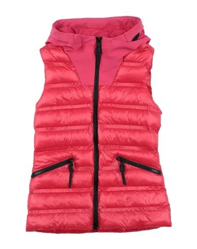 Peuterey Babies'  Toddler Girl Vest Coral Size 6 Polyamide, Polyester, Elastane In Red