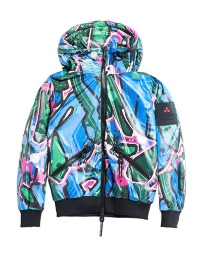 Peuterey Babies'  Toddler Jacket Azure Size 6 Polyamide In Multi