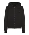 Peuterey Tony Effe Zip-up Hoodie In Black