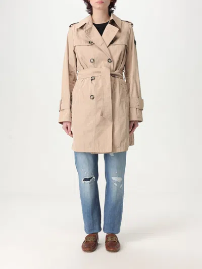 Peuterey Trench Coat  Woman Color Beige