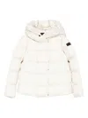 Peuterey White Coat With Tailored Fit In White