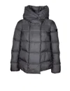 Peuterey Superlight Down Jacket Made From Recycled Fabric In Gray