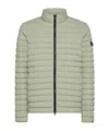 Peuterey Ultra-lightweight And Water-repellent Down Jacket In Gray-green