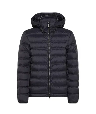 Peuterey Lightweight Down Jacket With Drawstrings For Men In Blue