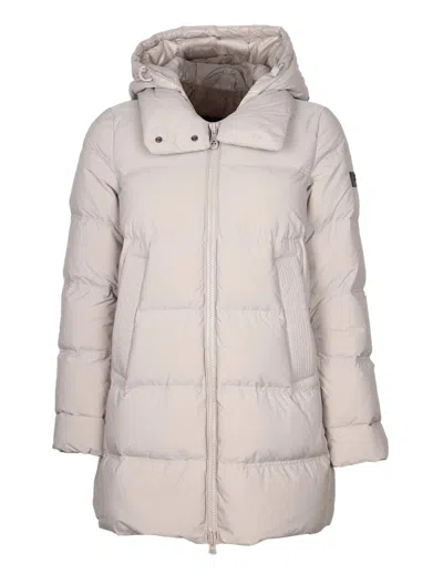 PEUTEREY UNIX ML BMAT DOUBLE FABRIC DOWN JACKET COLOR BEIGE PEUTEREY